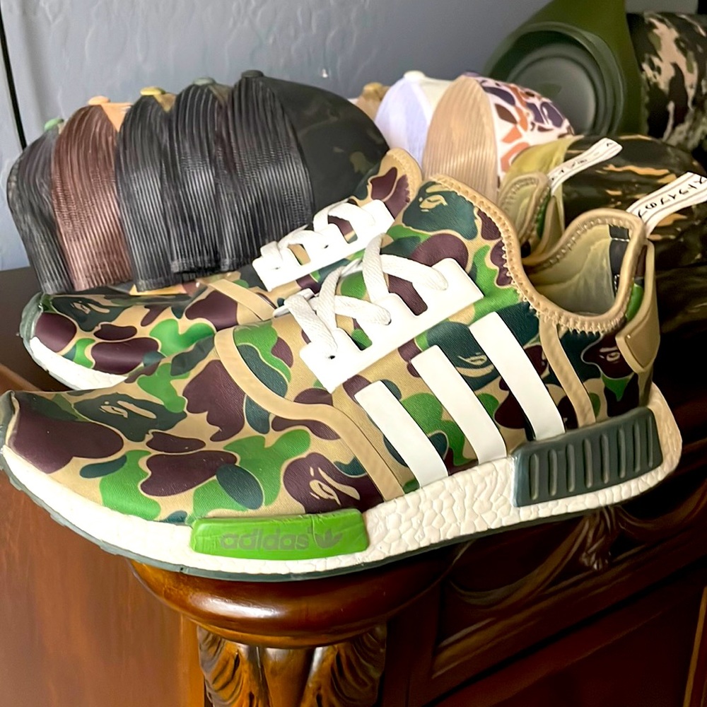 BAPE Adidas NMD 100% authentic sz 11.5